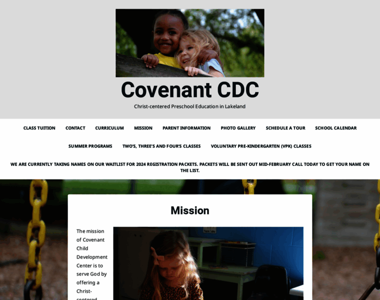 Covenantcdc.org thumbnail