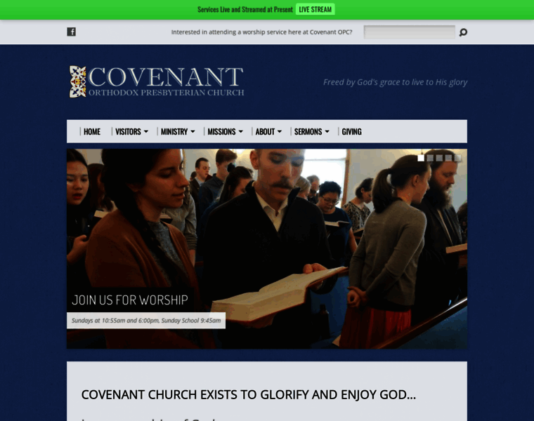 Covenantopcgc.org thumbnail