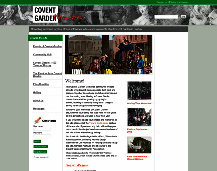 Coventgardenmemories.org.uk thumbnail