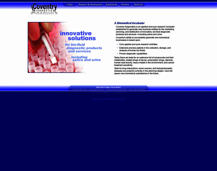 Coventrydiagnostics.com thumbnail