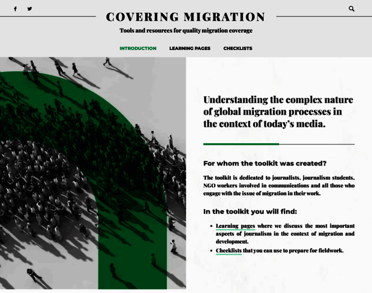 Coveringmigration.com thumbnail