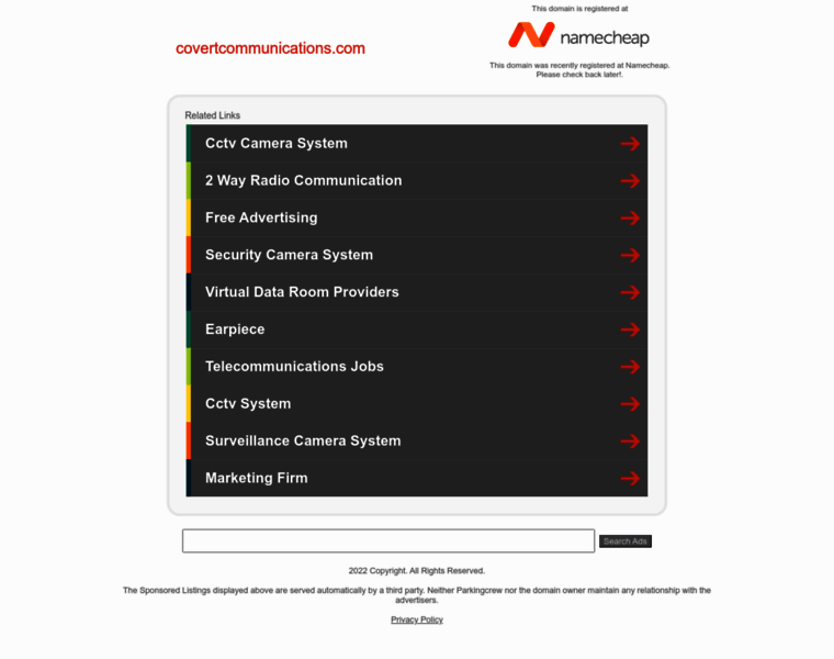 Covertcommunications.com thumbnail Covertcommunications.com thumbnail