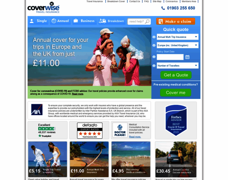 Coverwise.co.uk thumbnail