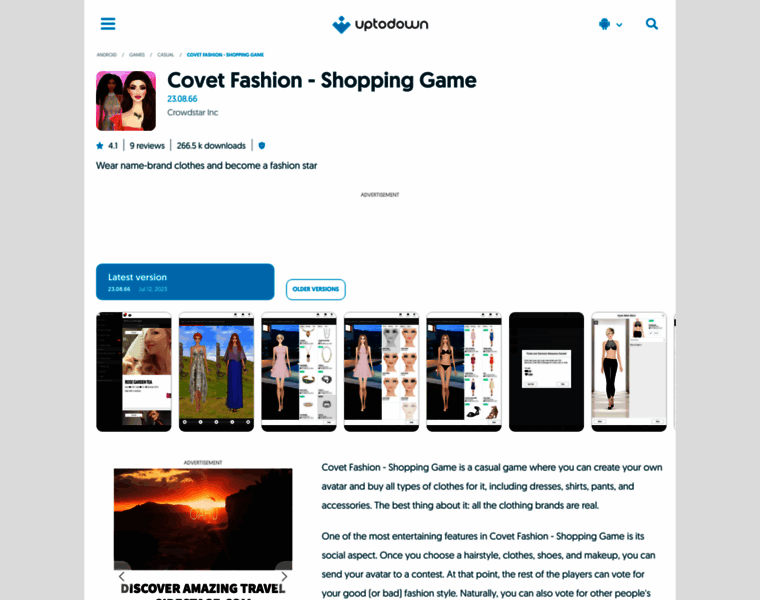 Covet-fashion-shopping-game.en.uptodown.com thumbnail
