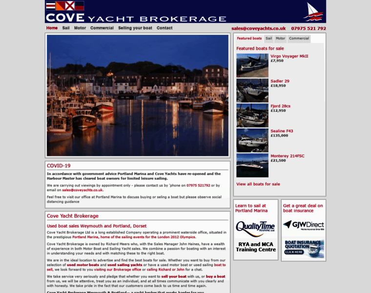 Coveyachts.co.uk thumbnail