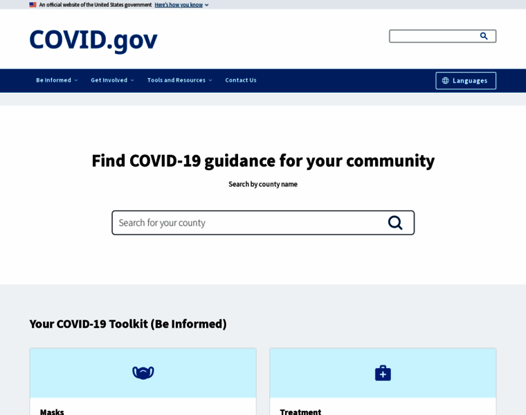 Covid.gov thumbnail