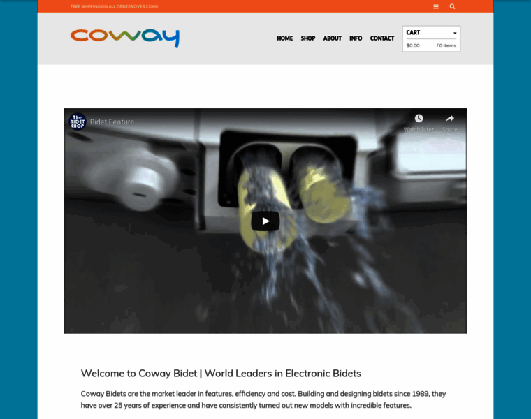 Cowaybidet.com.au thumbnail