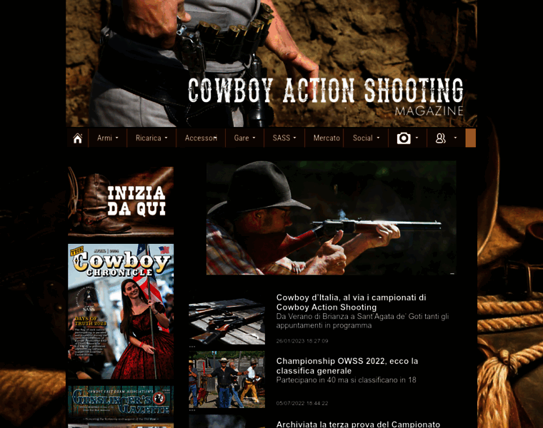 Cowboyactionshooting.it thumbnail