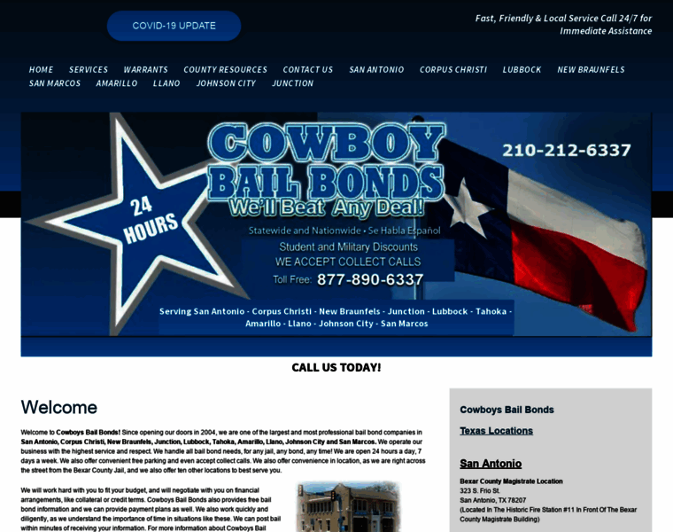 Cowboybailbondsa.com thumbnail