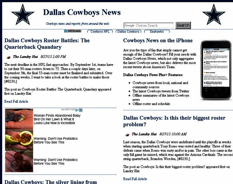 Cowboysbeat.com thumbnail