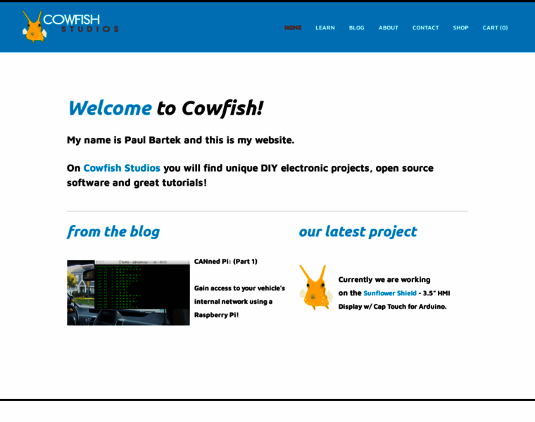 Cowfishstudios.com thumbnail