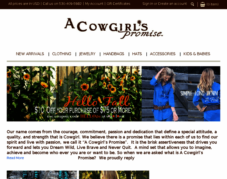 Cowgirlspromise.com thumbnail