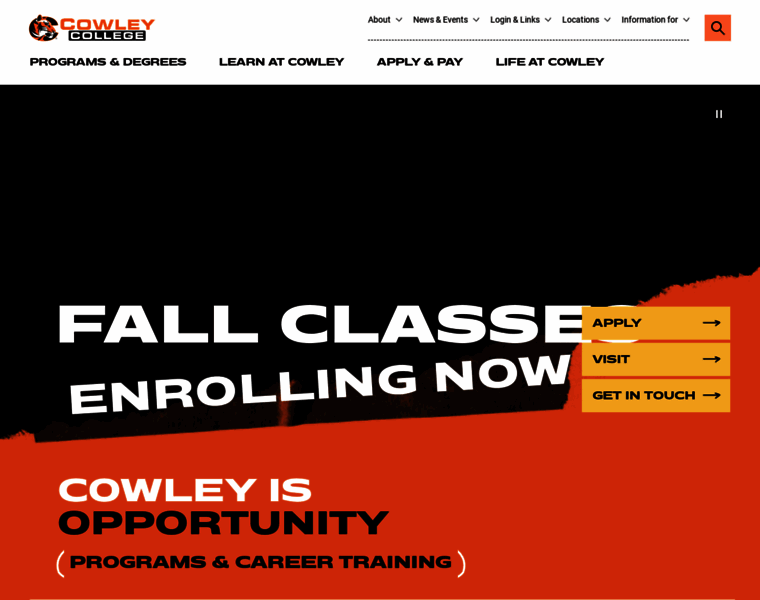 Cowley.edu thumbnail