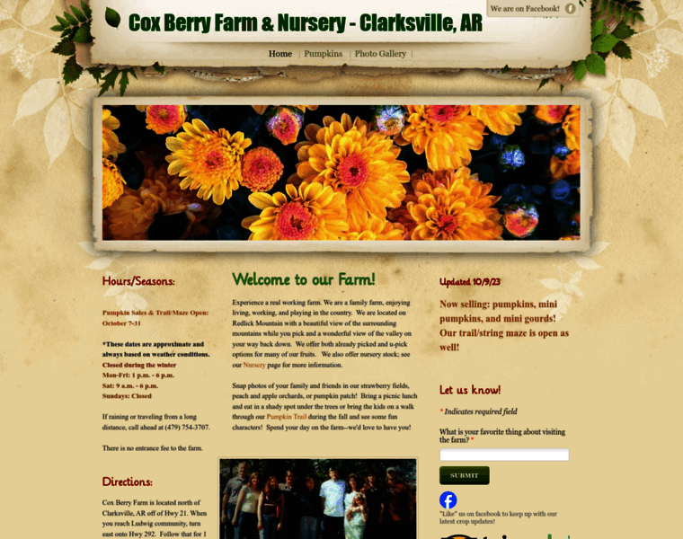 Coxberryfarm.com thumbnail