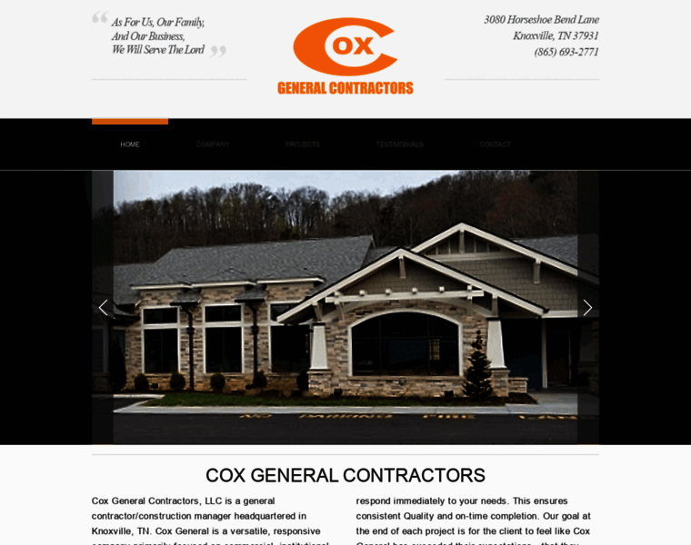 Coxgeneral.com thumbnail