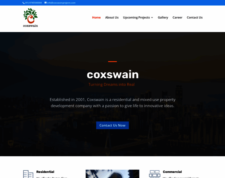 Coxswainprojects.com thumbnail