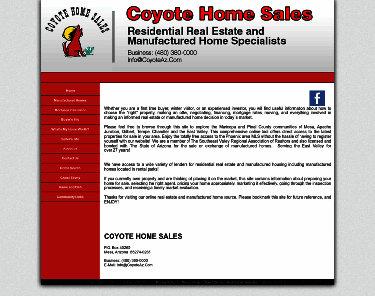 Coyoteaz.com thumbnail