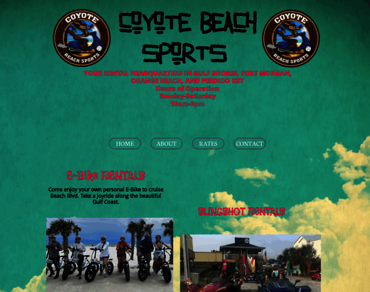 Coyotebeachsports.com thumbnail