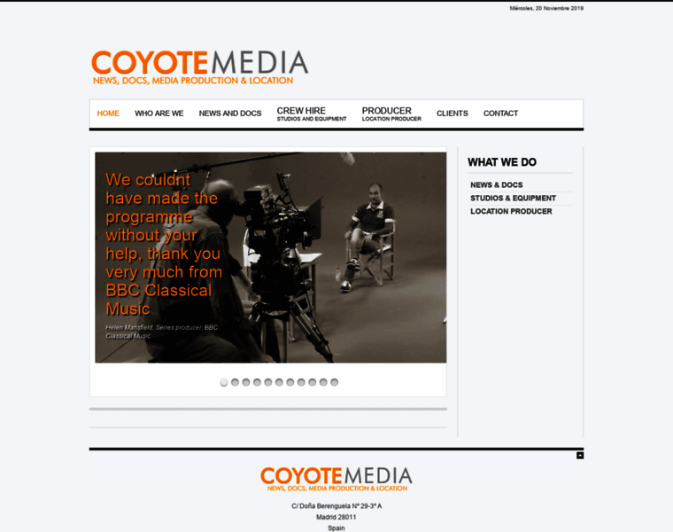 Coyotemedia.com thumbnail