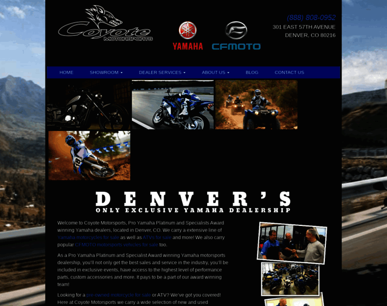 Coyotemotorsports.com thumbnail