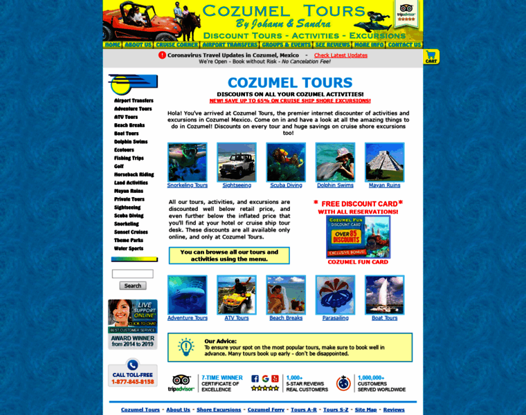 Cozumel-tours.com thumbnail