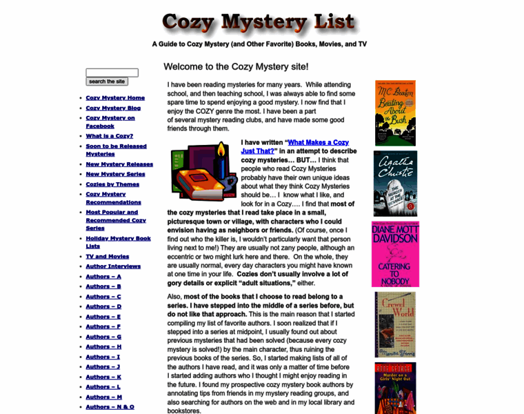 Cozy-mystery.com thumbnail Cozy-mystery.com thumbnail