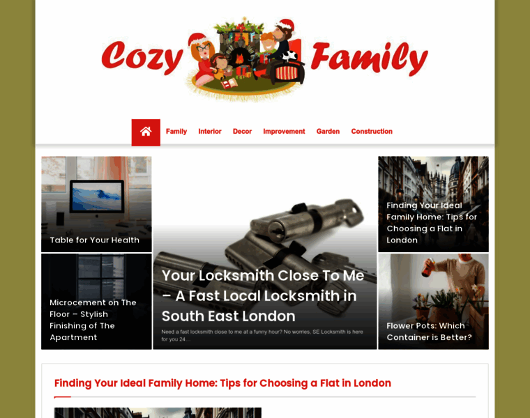 Cozyfamily.co.uk thumbnail