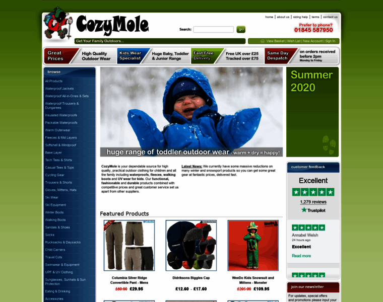 Cozymole.co.uk thumbnail
