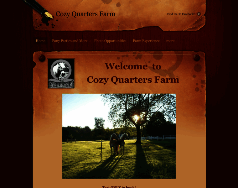 Cozyquartersfarm.com thumbnail