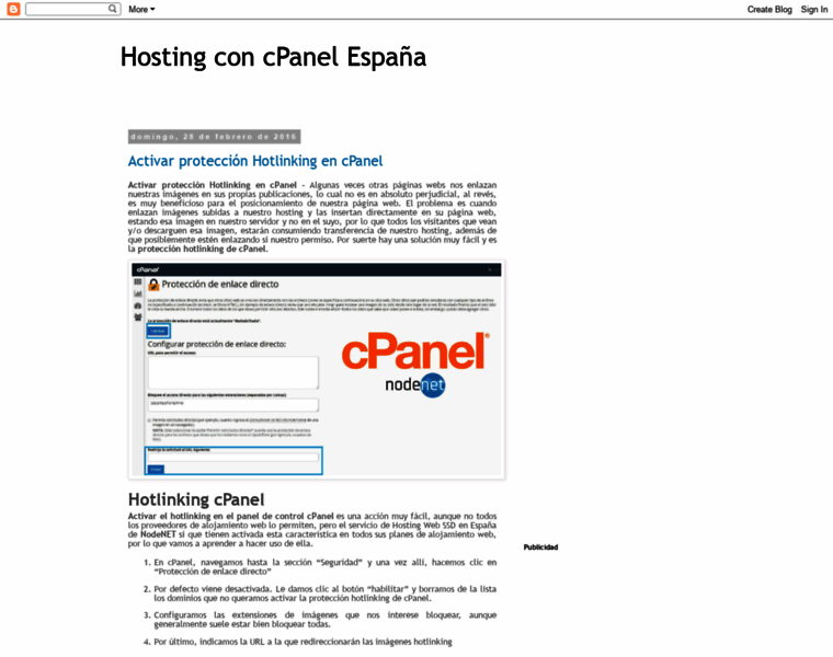 Cpanel-hosting.net thumbnail