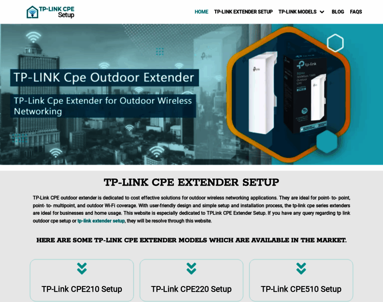Cpeextenderlogin.com thumbnail