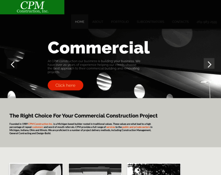 Cpmconstruct.com thumbnail