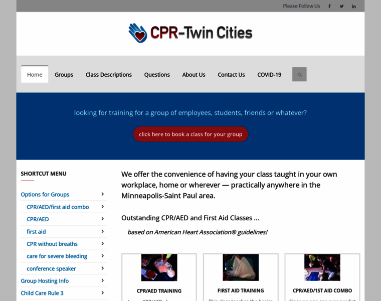 Cpr-twincities.com thumbnail