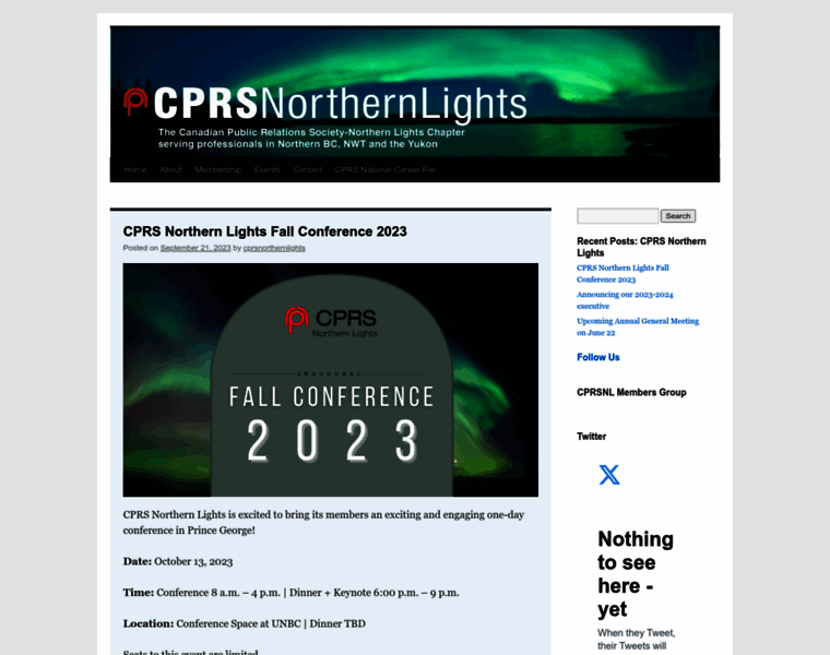 Cprsnorthernlights.com thumbnail