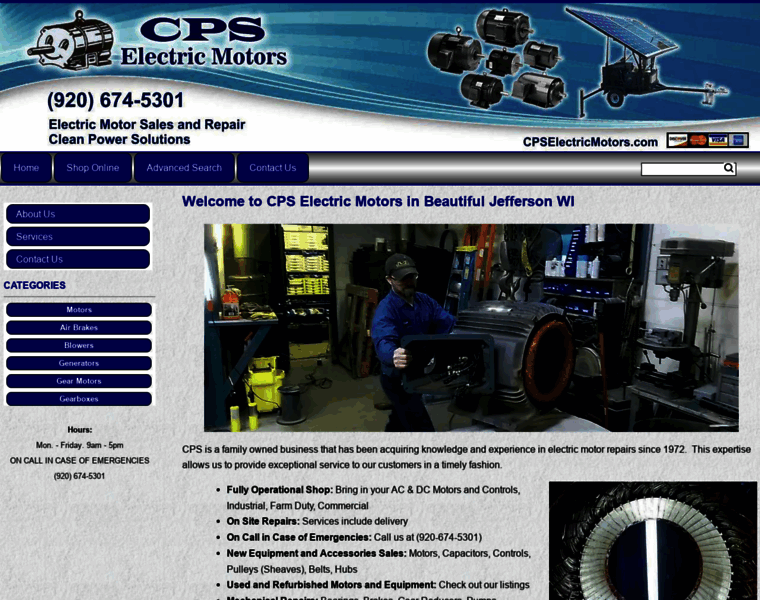 Cpselectricmotors.com thumbnail