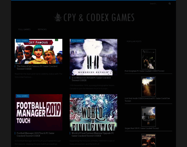 Cpycodex.com thumbnail