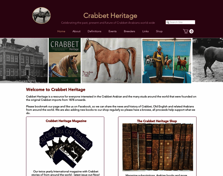 Crabbet-heritage.com thumbnail