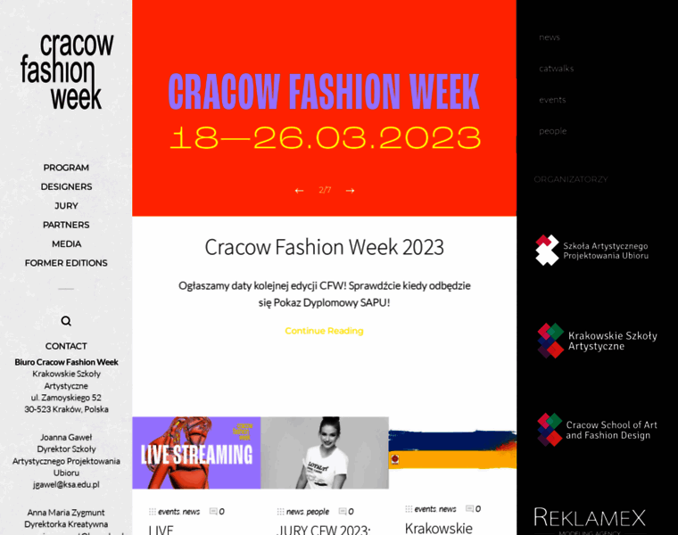 Cracowfashionweek.com thumbnail