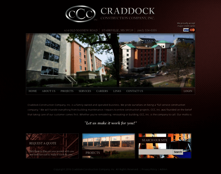 Craddockconstruction.com thumbnail