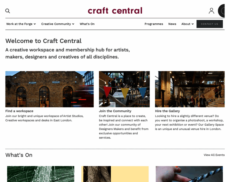 Craftcentral.org.uk thumbnail