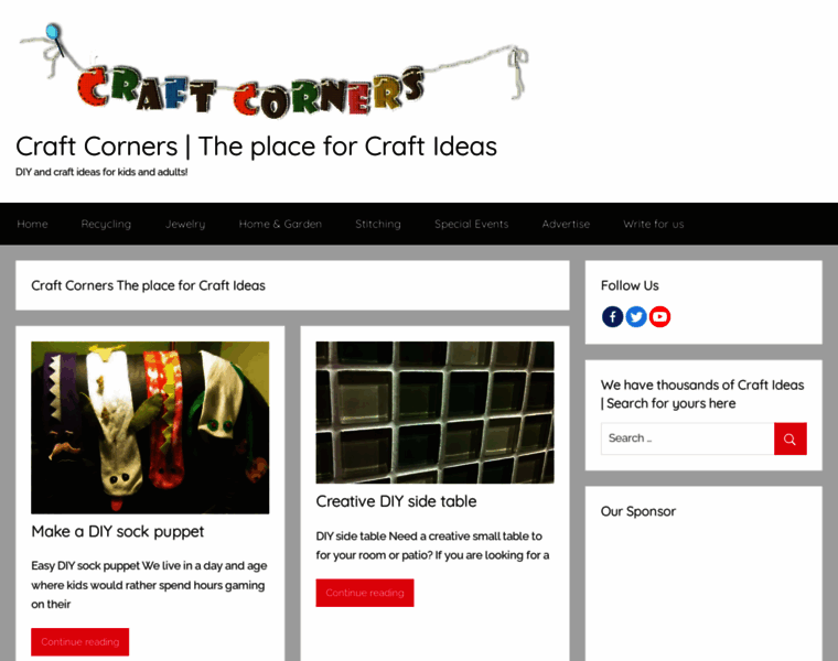 Craftcorners.com thumbnail