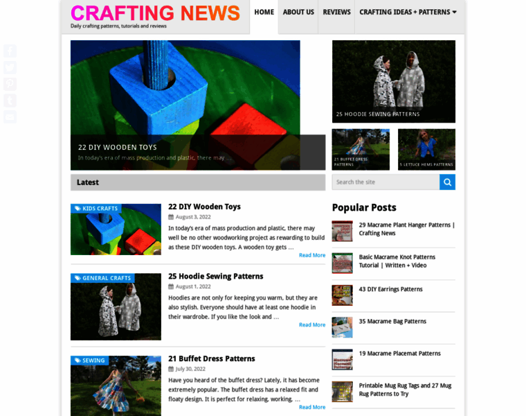 Crafting-news.com thumbnail