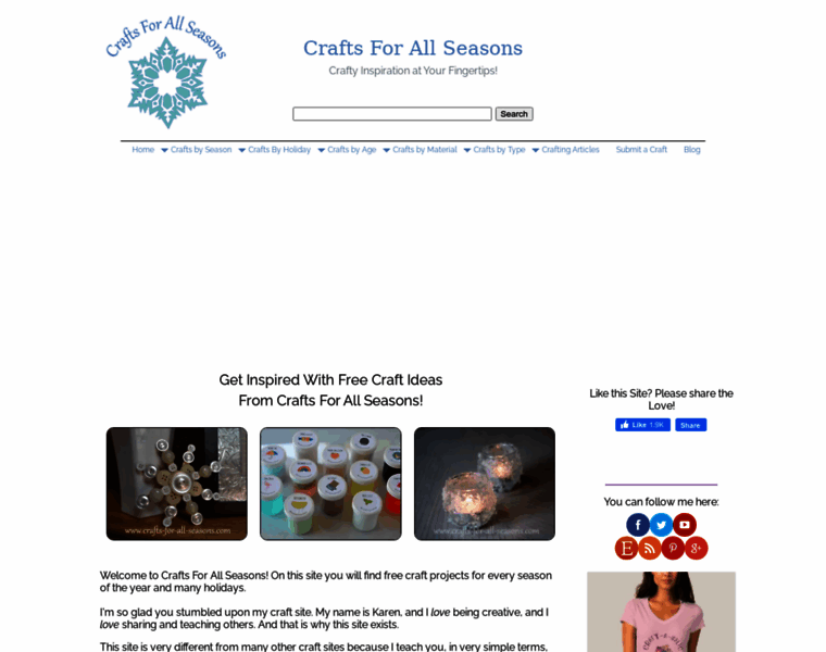 Crafts-for-all-seasons.com thumbnail