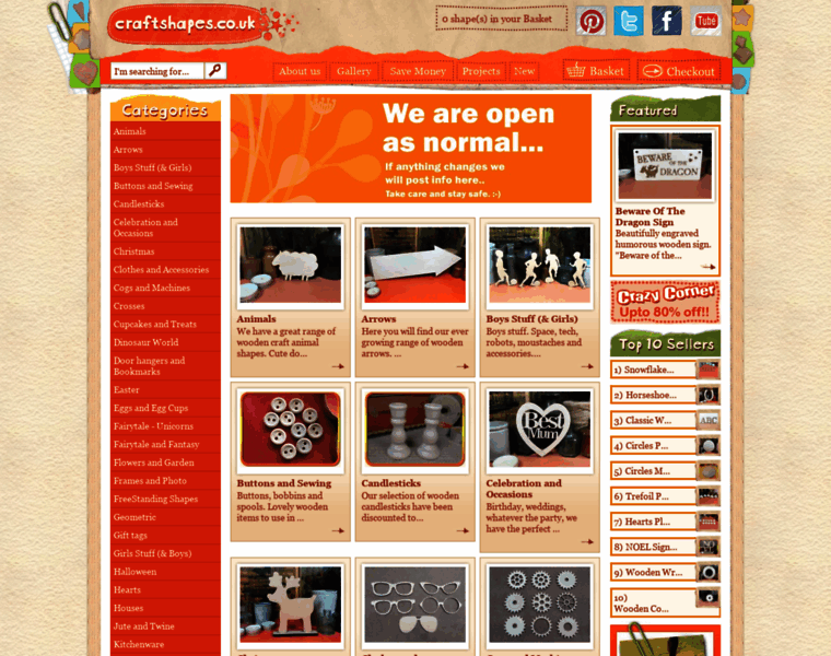 Craftshapes.co.uk thumbnail