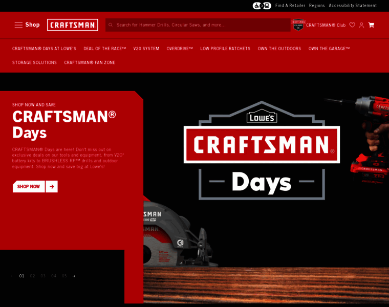 Craftsman.com thumbnail