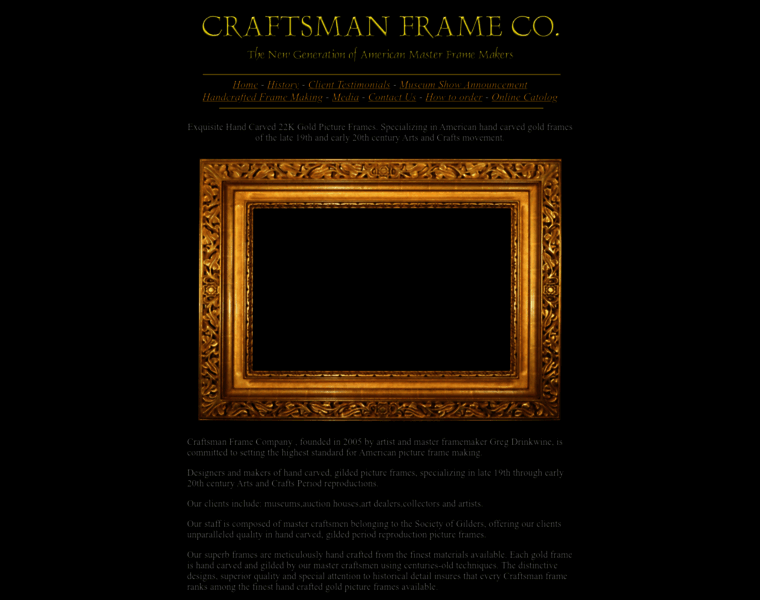 Craftsmanframe.com thumbnail