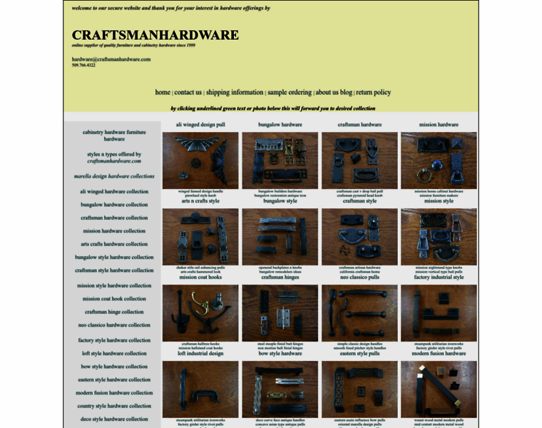 Craftsmanhardware.com thumbnail