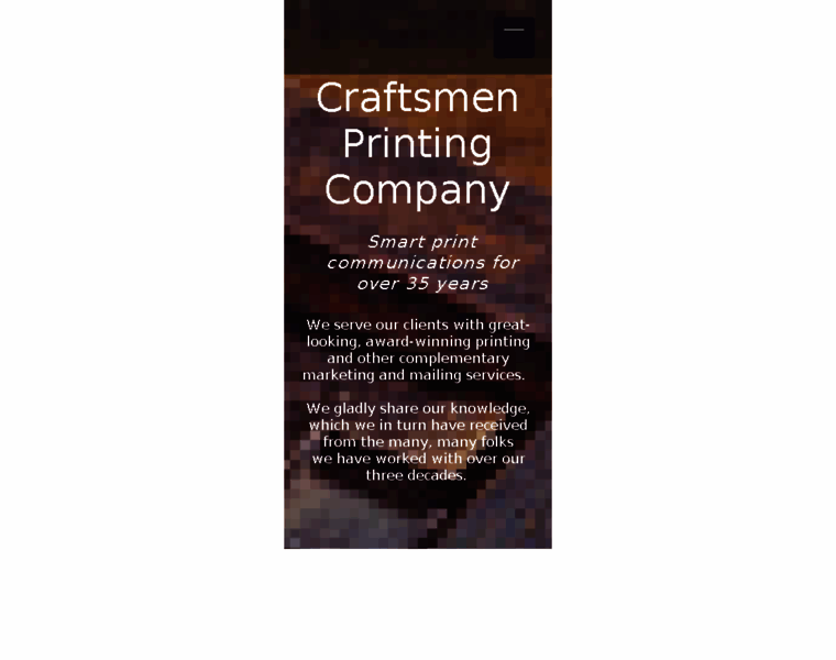 Craftsmenprinting.com thumbnail