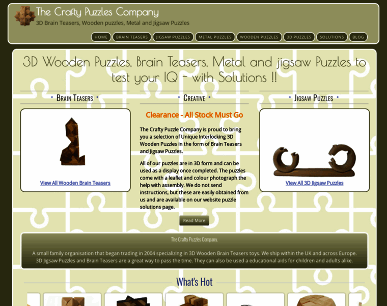 Craftypuzzles.com thumbnail
