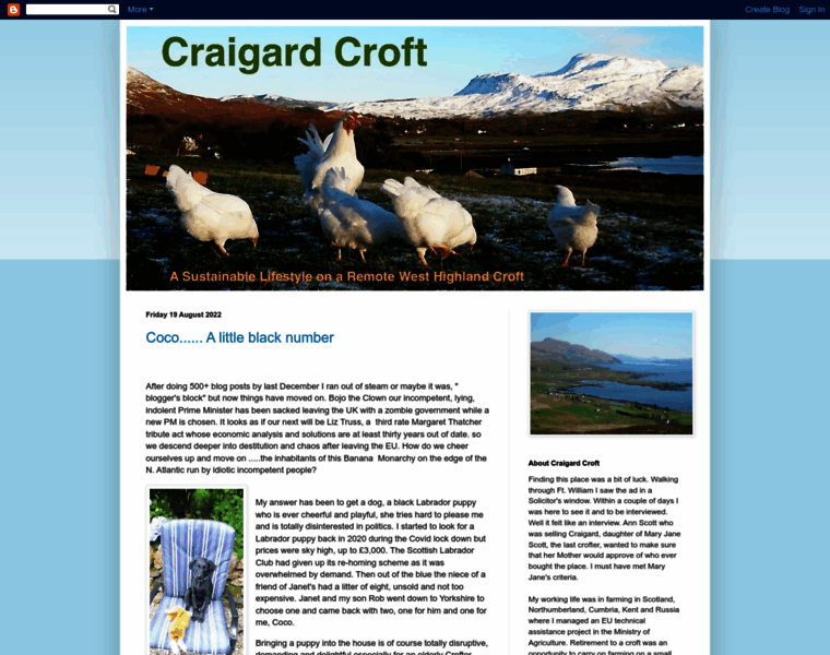 Craigardcroft.com thumbnail